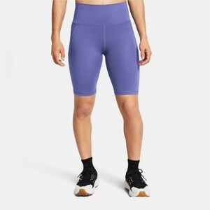 NWT Under Armour Meridian bike shorts (Periwinkle)- Women’s Medium